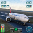 Иконка программы: Airplane Flight Game Offl…