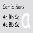 أيقونة البرنامج: Comic-Sansify