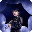 プログラムのアイコン：Wednesday Addams Wallpape…