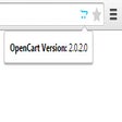 Version Check for OpenCart