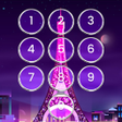 Icoon van programma: Pin Lock Screen- Eiffel T…