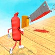 Wacky Sausage: Funny Race Game icon