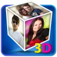 3D Cube Live Wallpaper Photo Editor