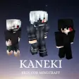 Skin Kaneki and Maps For Minec