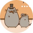 أيقونة البرنامج: Pusheen Wallpaper New Tab