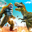 ไอคอนของโปรแกรม: Dino Vs Gorilla Rampage