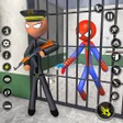 程序图标：Spider Stickman Prison Br…