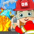 Firefighter Rescue Truck Games