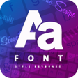 プログラムのアイコン：Fonts Keyboard - Stylish …