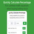 Ícone do programa: Quickly Calculate Percent…