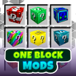 Ikon program: One Block Mods for Minecr…