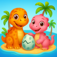 ไอคอนของโปรแกรม: Dino Care Games For Toddl…