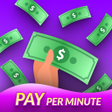Иконка программы: Pay Per Minute - Earn Mon…