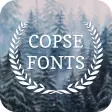 Copse Font for FlipFont  Cool