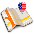 Map of Washington, D.C offline icon