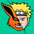 How to Draw Kurama demon anime icon