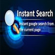 Ikon program: Instant Search