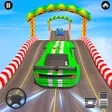 プログラムのアイコン：Car Stunt Games - Mega Ra…