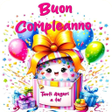 Symbol des Programms: Auguri di Buon Compleanno