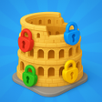 プログラムのアイコン：Color Key 3D: Screw Puzzl…