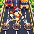 プログラムのアイコン：Cluck Chicken Cross Road …