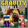 Map Gravity Falls City : Mystery Town