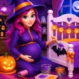 أيقونة البرنامج: Halloween Mom Story Game