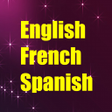 プログラムのアイコン：Learn English French Span…