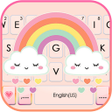 Ikona programu: Rainbow Clouds Keyboard B…