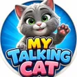 Иконка программы: My Talking Cat: Fun  Lear…