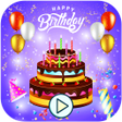 Ícone do programa: Birthday Video Maker with…