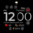 程序图标：OT  Digital Watch Face 3