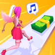 程序图标：Money Rush: Music Race 3D