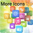 プログラムのアイコン：More Icons Widget 2.0 Ext…