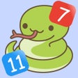Ikon program: Prime number Snake Panic