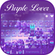 Icon of program: Purple Love Emoji Keyboar…