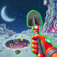 Иконка программы: Space Mining 3D: Moon Dig…