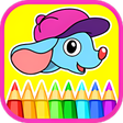 Ícone do programa: Coloring book Game for ki…