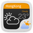 程序图标：Concise black GOWeatherEX