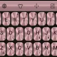 Keyboard Theme Metallic Pink