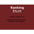 Ranking Slash for Fantasy Football