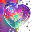 Valentine Paint by Number Game