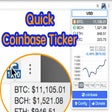 Icon of program: Quick Coinbase Ticker