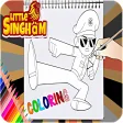 Little Singham Coloring BOOK