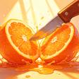 Knife Throw : Clear Oranges icon