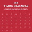 Ikon program: 100 Years Calendar - 2001…