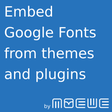 أيقونة البرنامج: Embed Google Fonts