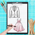 Ikona programu: Learn To Draw A Clothes
