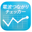 プログラムのアイコン：電波つながりチェッカー
