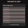 プログラムのアイコン：Udemy Dark Theme